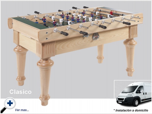 FUTBOLIN MODELO MADRID CLASICO, desde 510 �